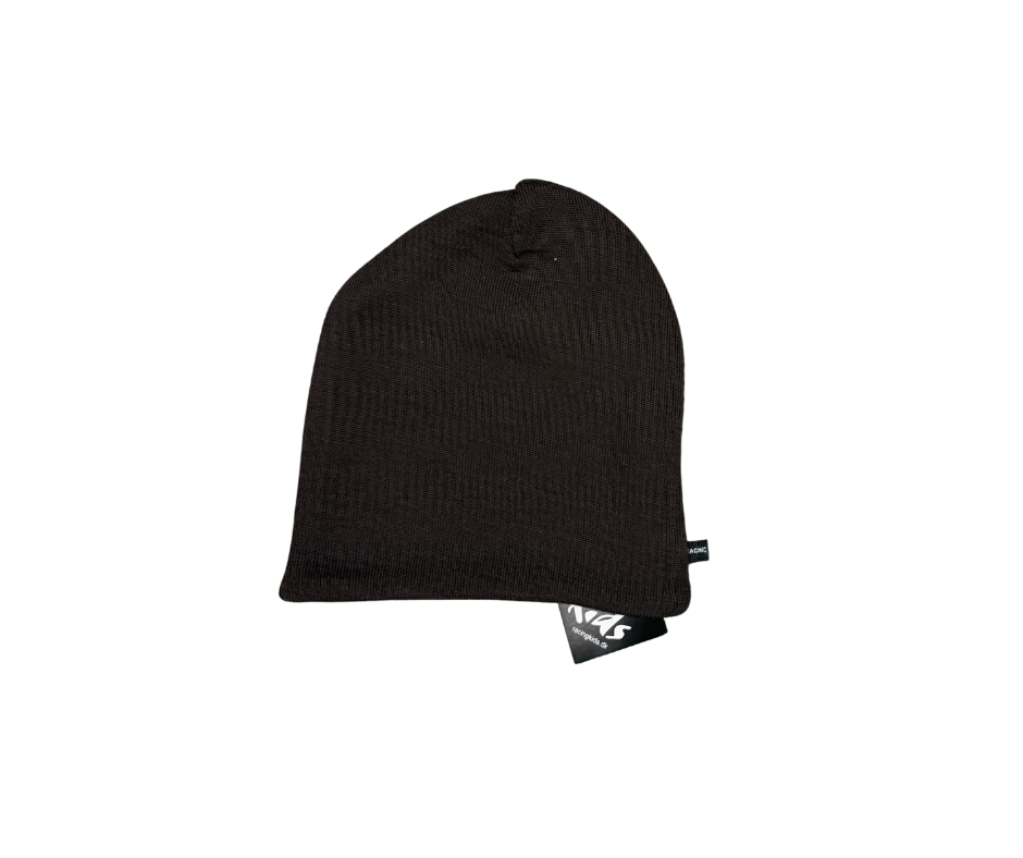 Racing Kids Uld Beanie Uld/Bomuld Choko brown- 600055