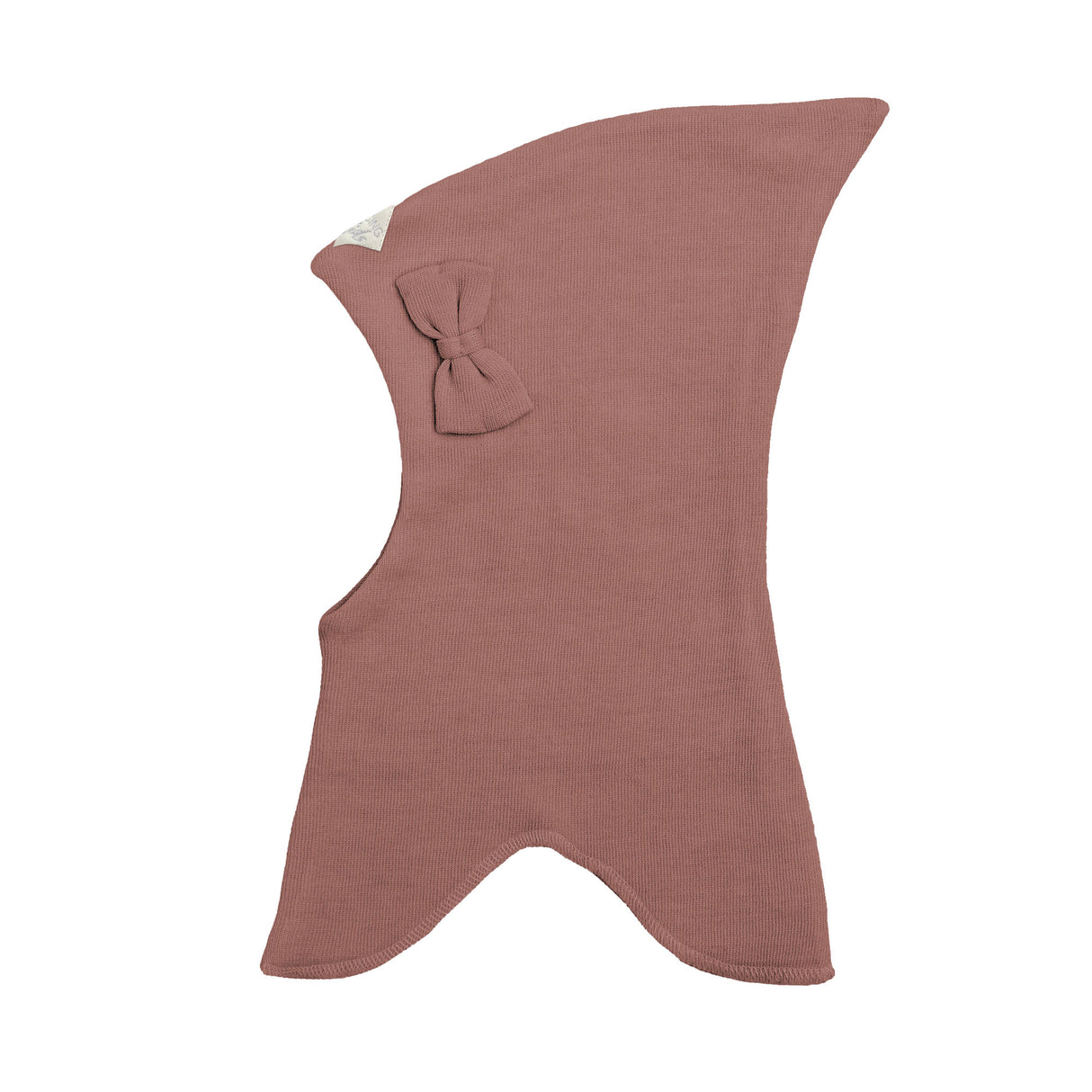 Racing Kids Uld Spids Elefanthue m/Sløjfe Old Rose