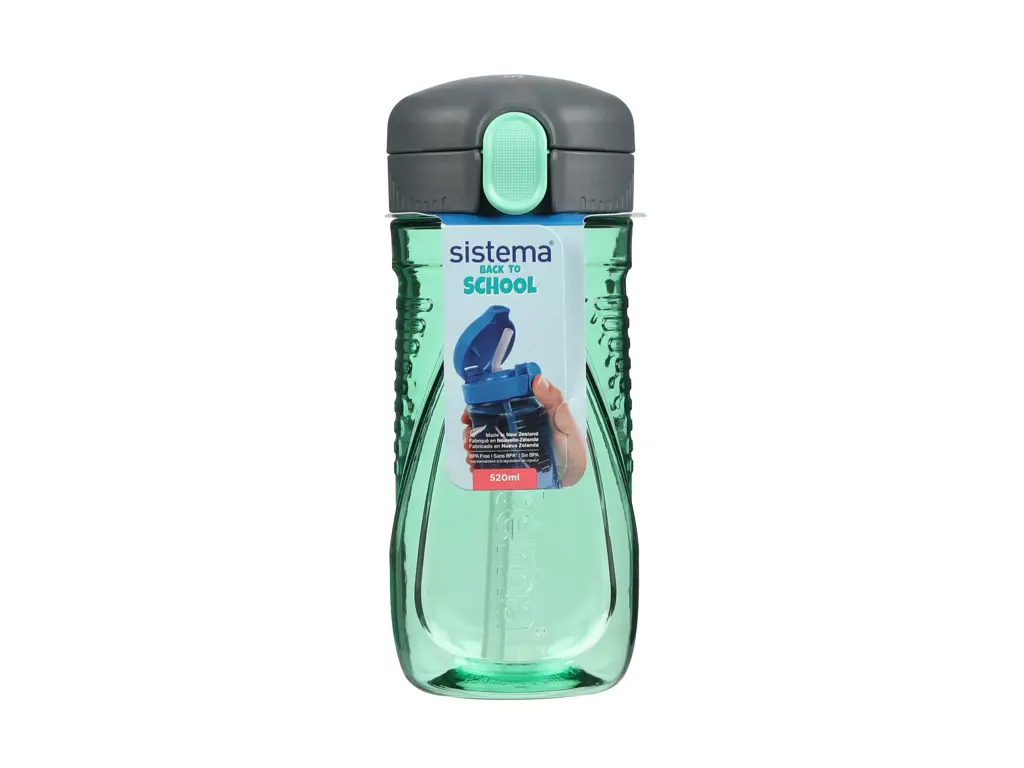 Sistema Back to Shool tritan quick flip 520ml grøn