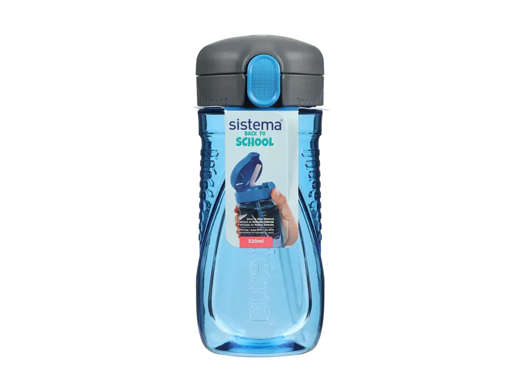 Sistema Back to Shool tritan quick flip 520ml blå