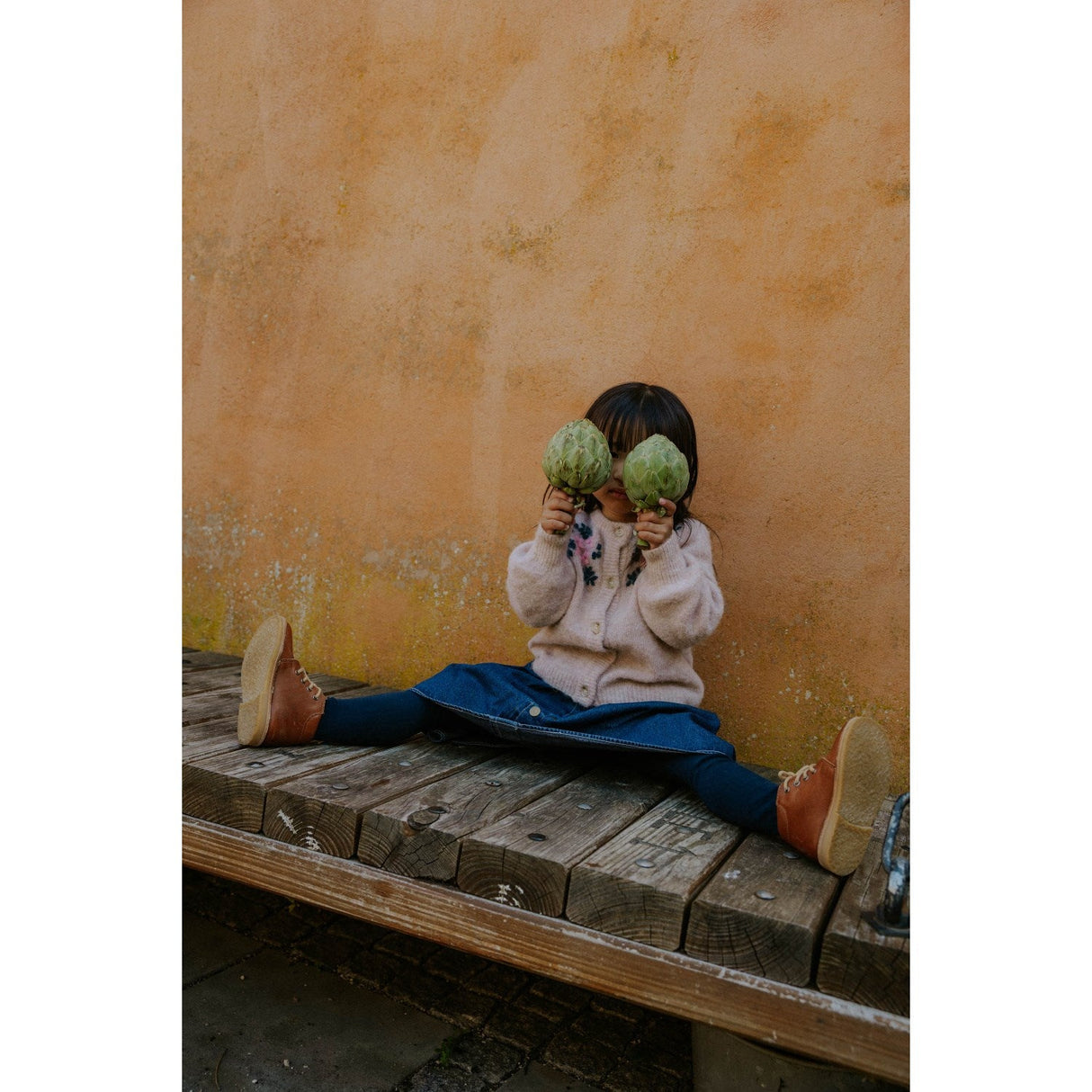 Fliink Dark Denim Blue Don Denim Nederdel