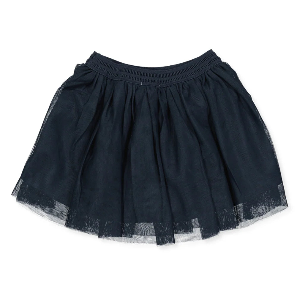 name it nmflenu tulle skirt vintage indigo
