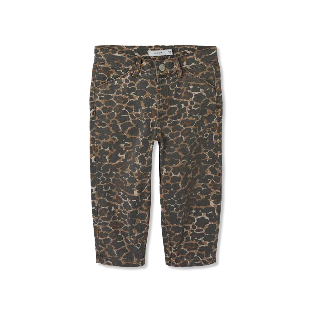 Name it - nmfbella balloon leo twi pant 4002-td affogat/leo "105"