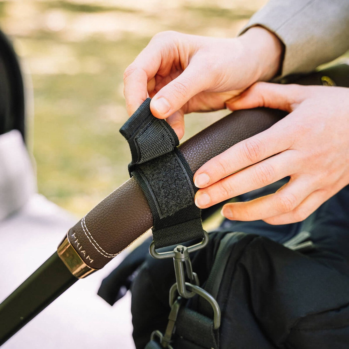 DonebyDeer Sort Quiltet Pusletaske