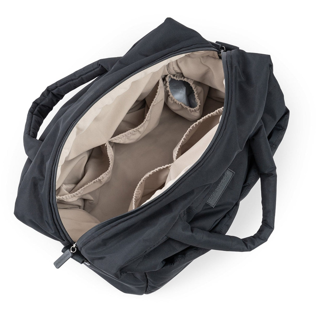 DonebyDeer Sort Quiltet Pusletaske