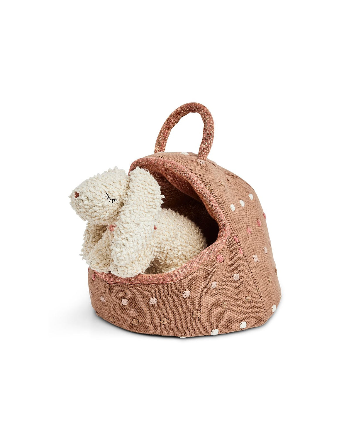 Smallstuff Kaninhule med bouclé kanin