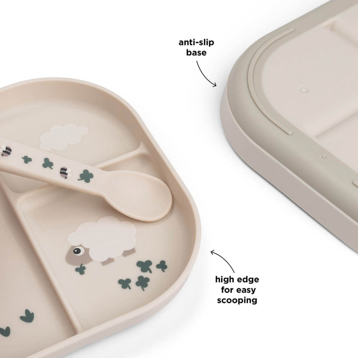 DonebyDeer Sand Foodie inddelt Tallerken Tiny farm