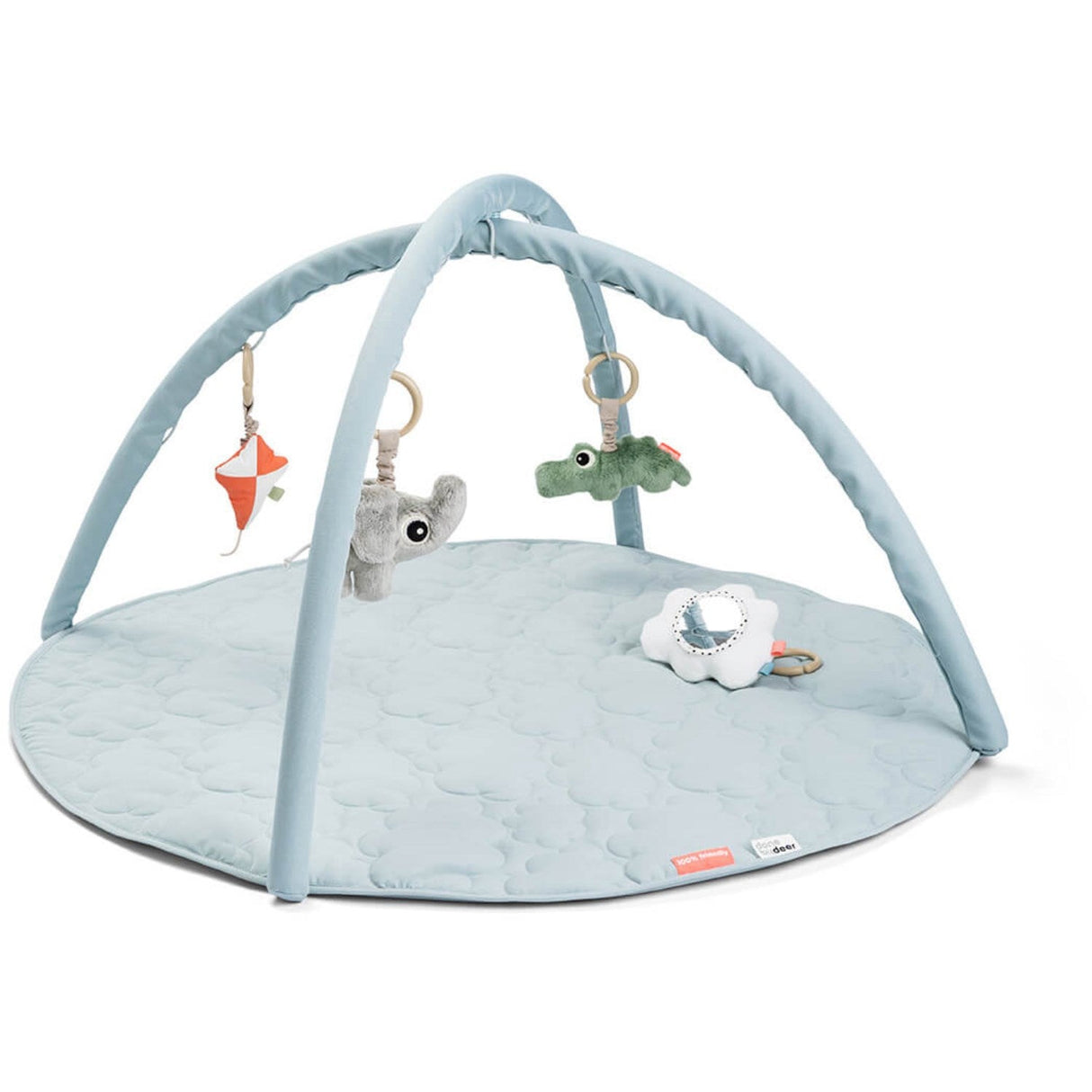 DonebyDeer Blå Aktivitets Legetæppe Playground Blå