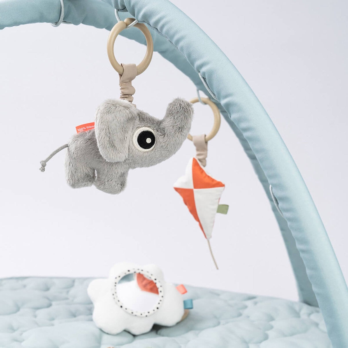 DonebyDeer Blå Aktivitets Legetæppe Playground Blå