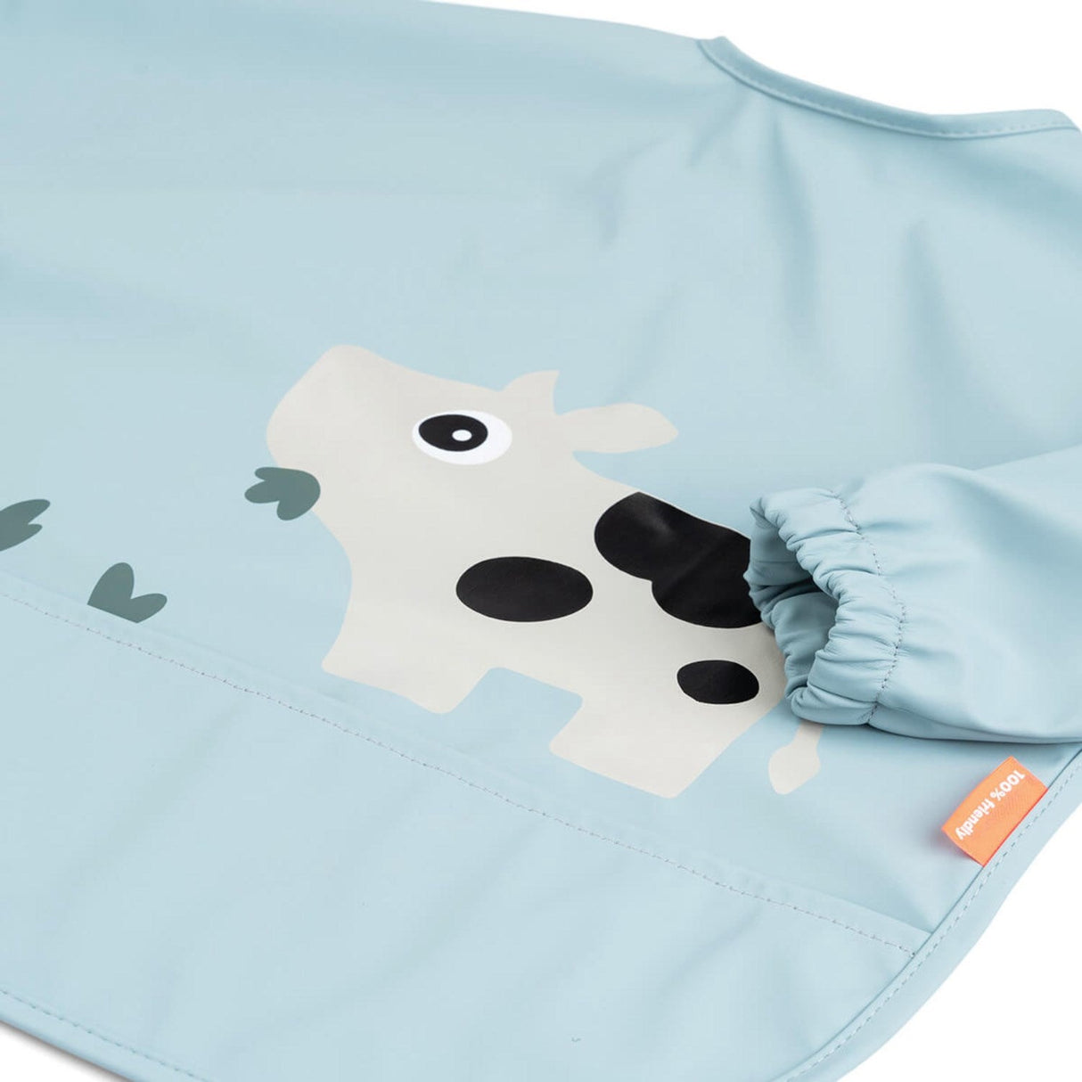 DonebyDeer Blå Hagesmæk m/Ærmer og lomme Tiny farm