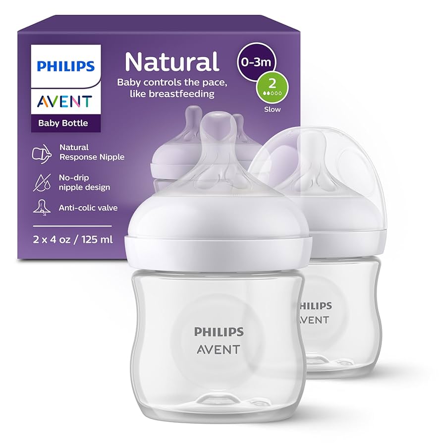 Philips Avent Natural Response Sutteflaske 0-3mdr flow 2 - langsom