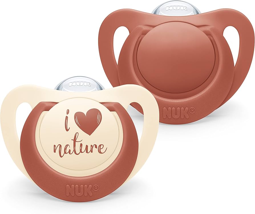 Nuk For Nature 2-pak sutter (0-6m)