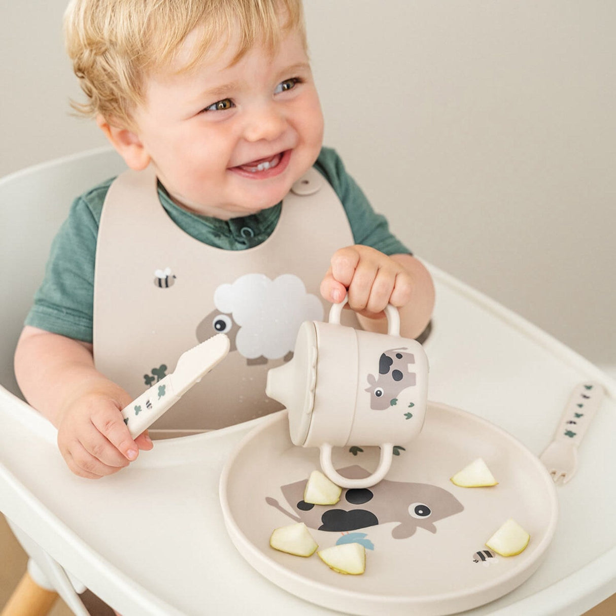 DonebyDeer Sand Foodie Bestiksæt Tiny farm