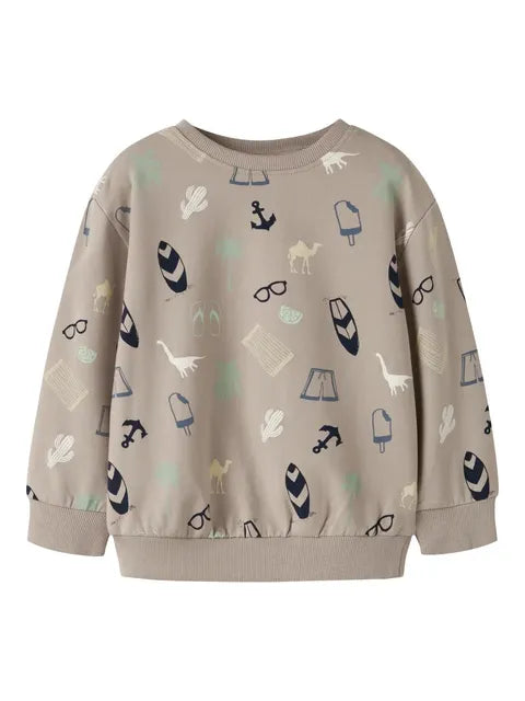 Name It - nmmpjerome nreg sweat unb pure cashmere "59"