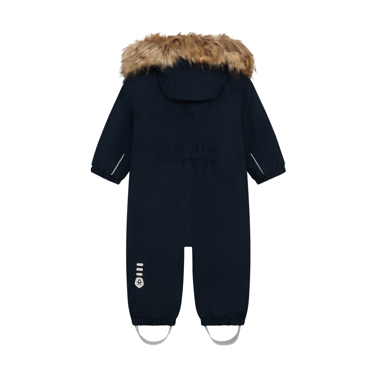 Baby Coverall W. Fake Fur - Total Eclipse