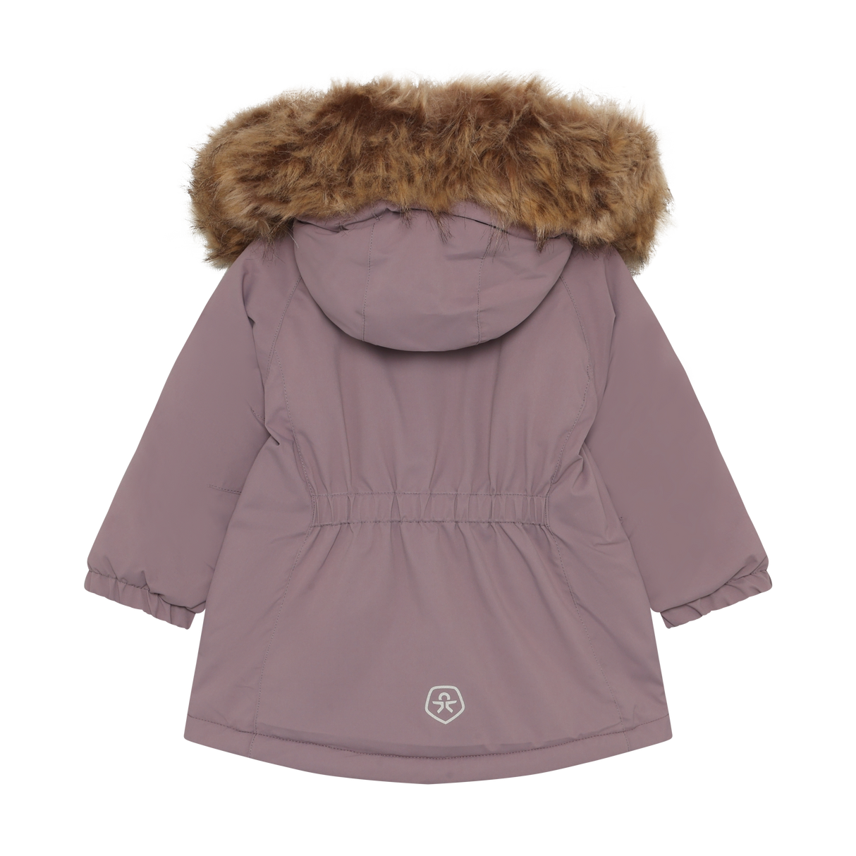 Baby Parka W. Fake Fur - Toadstool