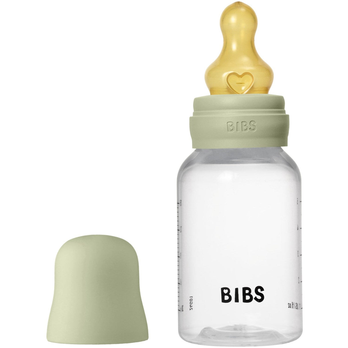 Bibs Sage Baby Flaske Round Latex 1 Pack 150 ml Slow Flow
