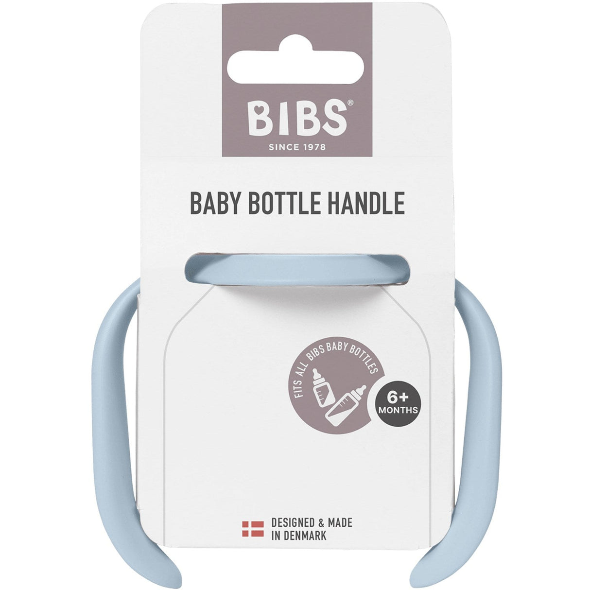 Bibs Baby Blue Baby Flaske Handle