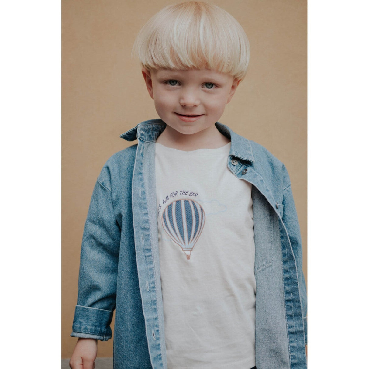 Fliink Lys Denim Blue Don Ls Skjorte