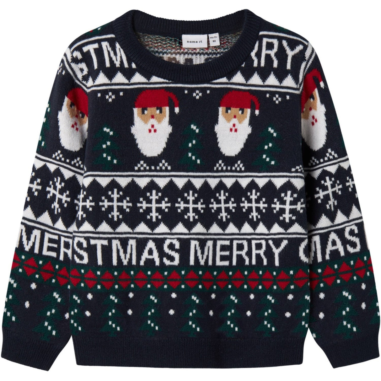 Name It Dark Sapphire Nmnrastokka Ls Knit