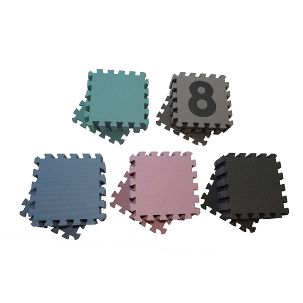 BabyDan Dusty Blue Skumgulv