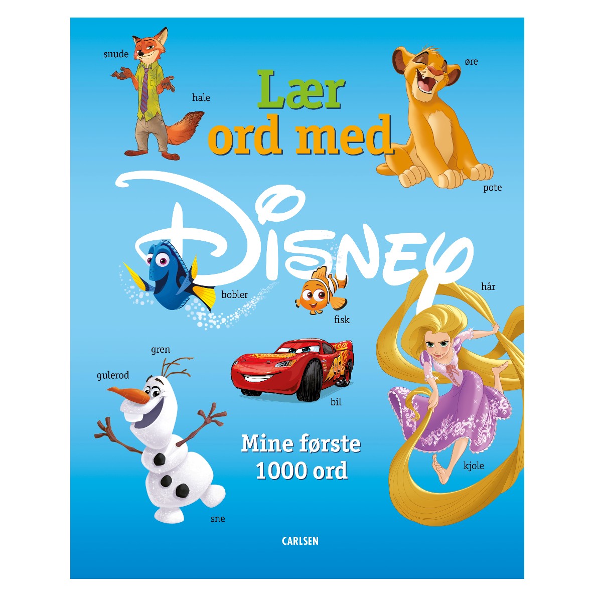 Forlaget Carlsen Lær ord med Disney