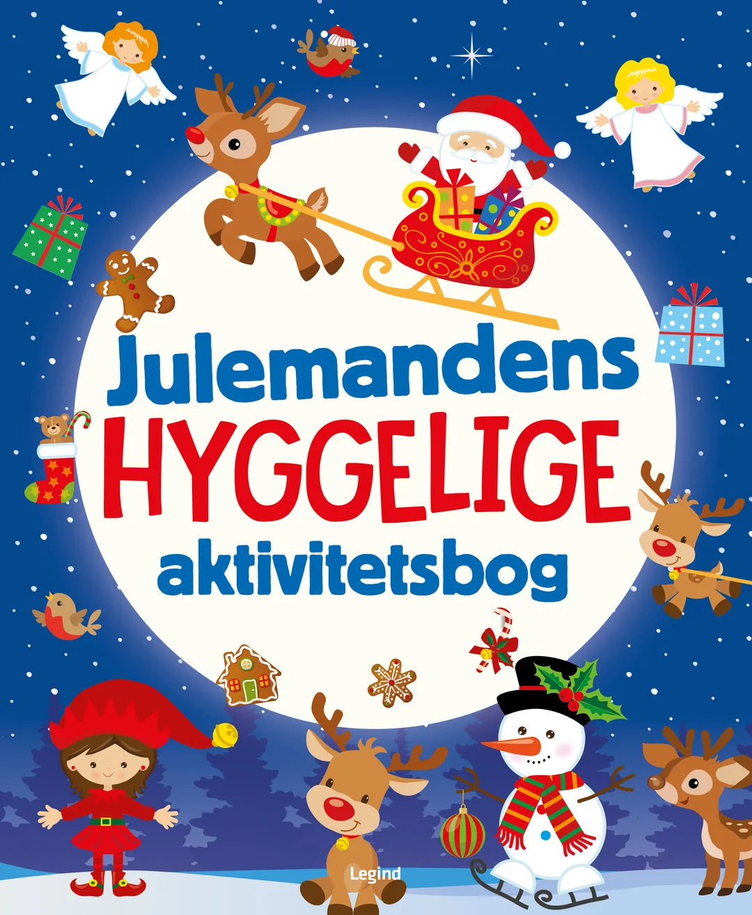 Julemandens hyggelige aktivitetsbog "rest"