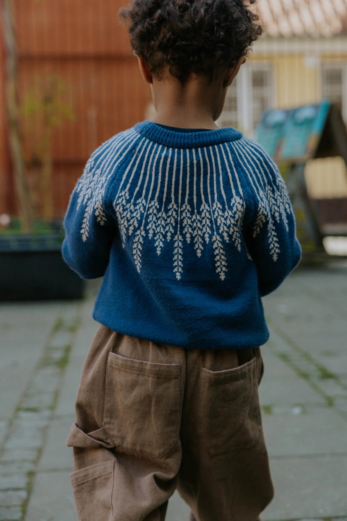 Fliink ALON LEAF PULLOVER - INSIGNIA BLUE