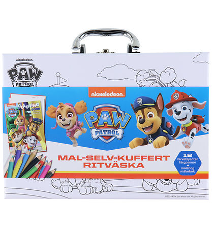 Paw Patrol Mal selv kuffert