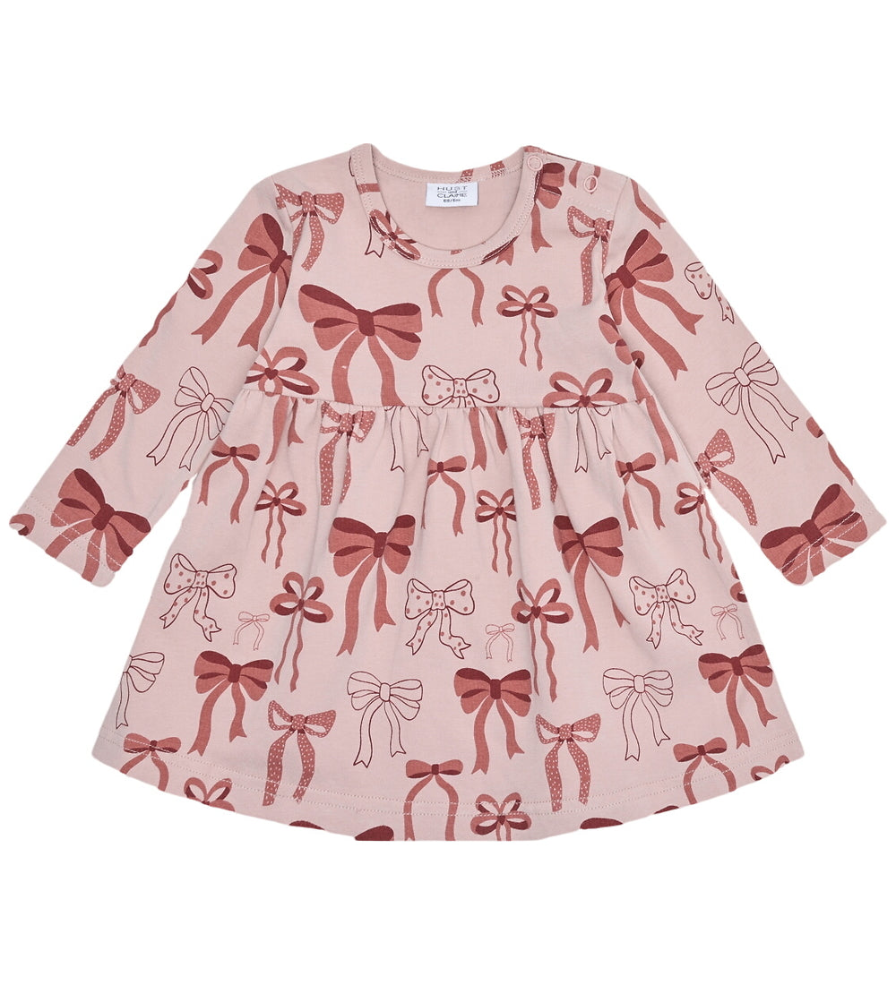 Hust and Claire kjole - HCKis Bows - Adobe Rose