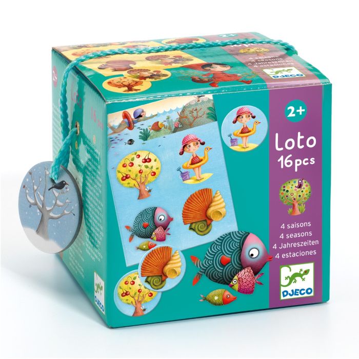 Djeco Billedlotteri - De 4 årstider.