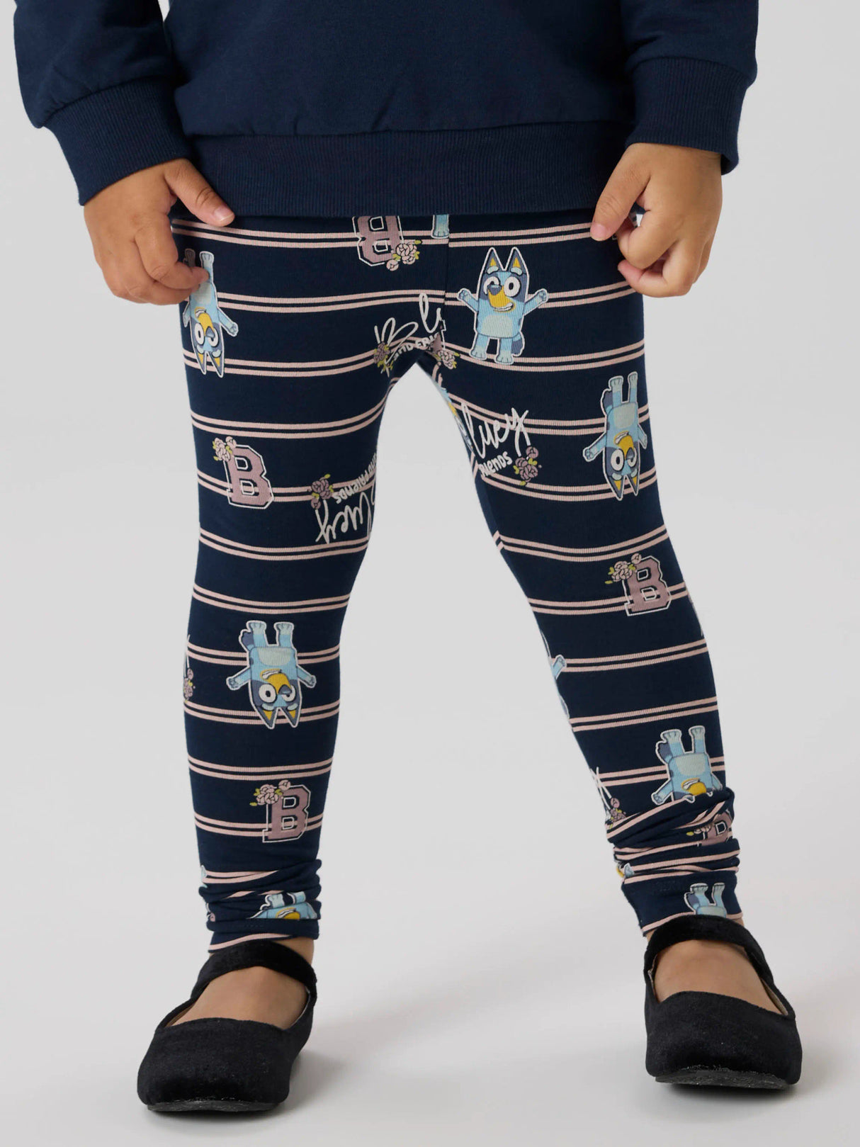 NMFSISA BLUEY LEGGING SKY - Navy Blazer