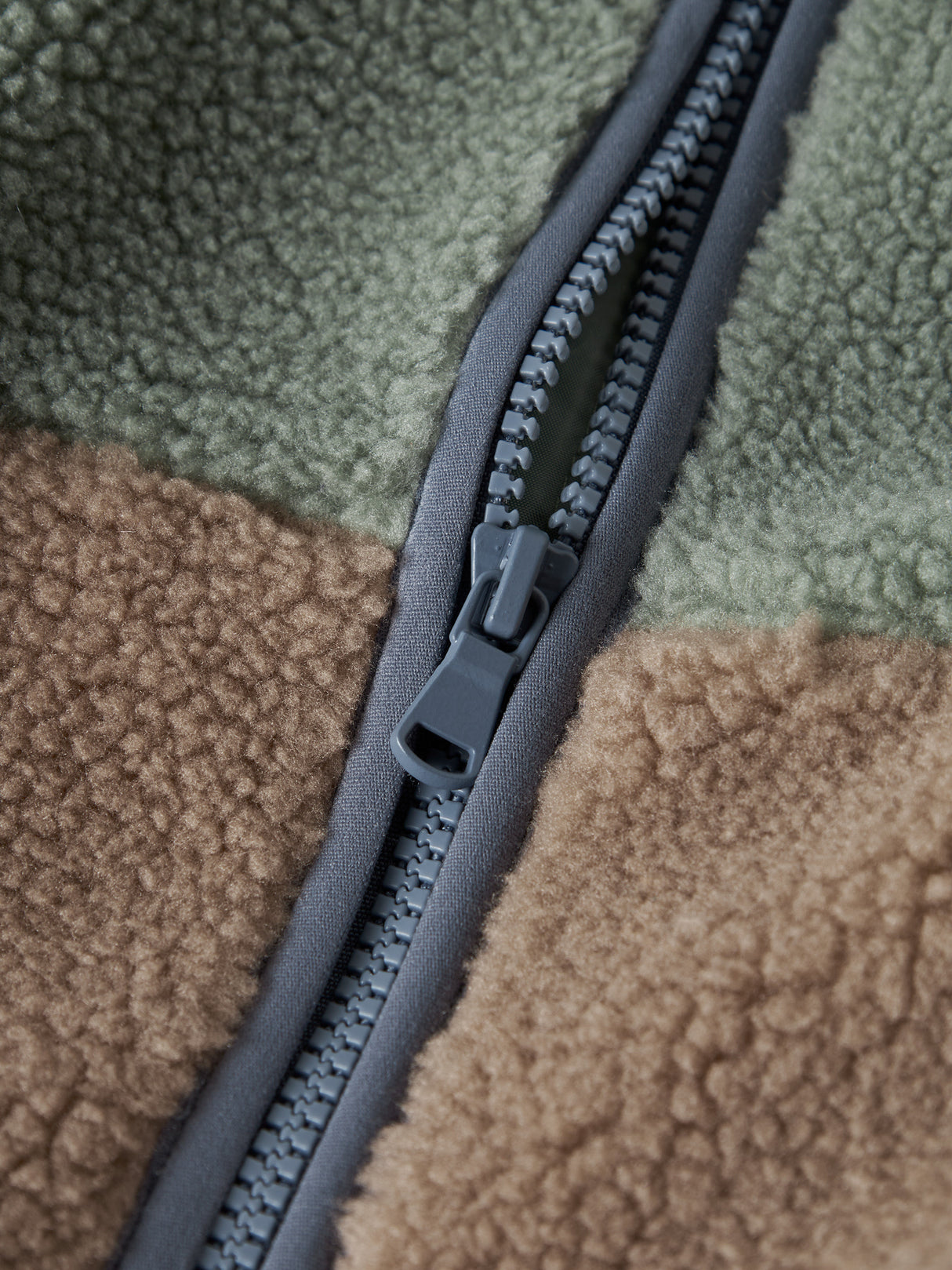 Name it teddyjakke - NMMMIMBA SHERPA JACKET - Chinois Green