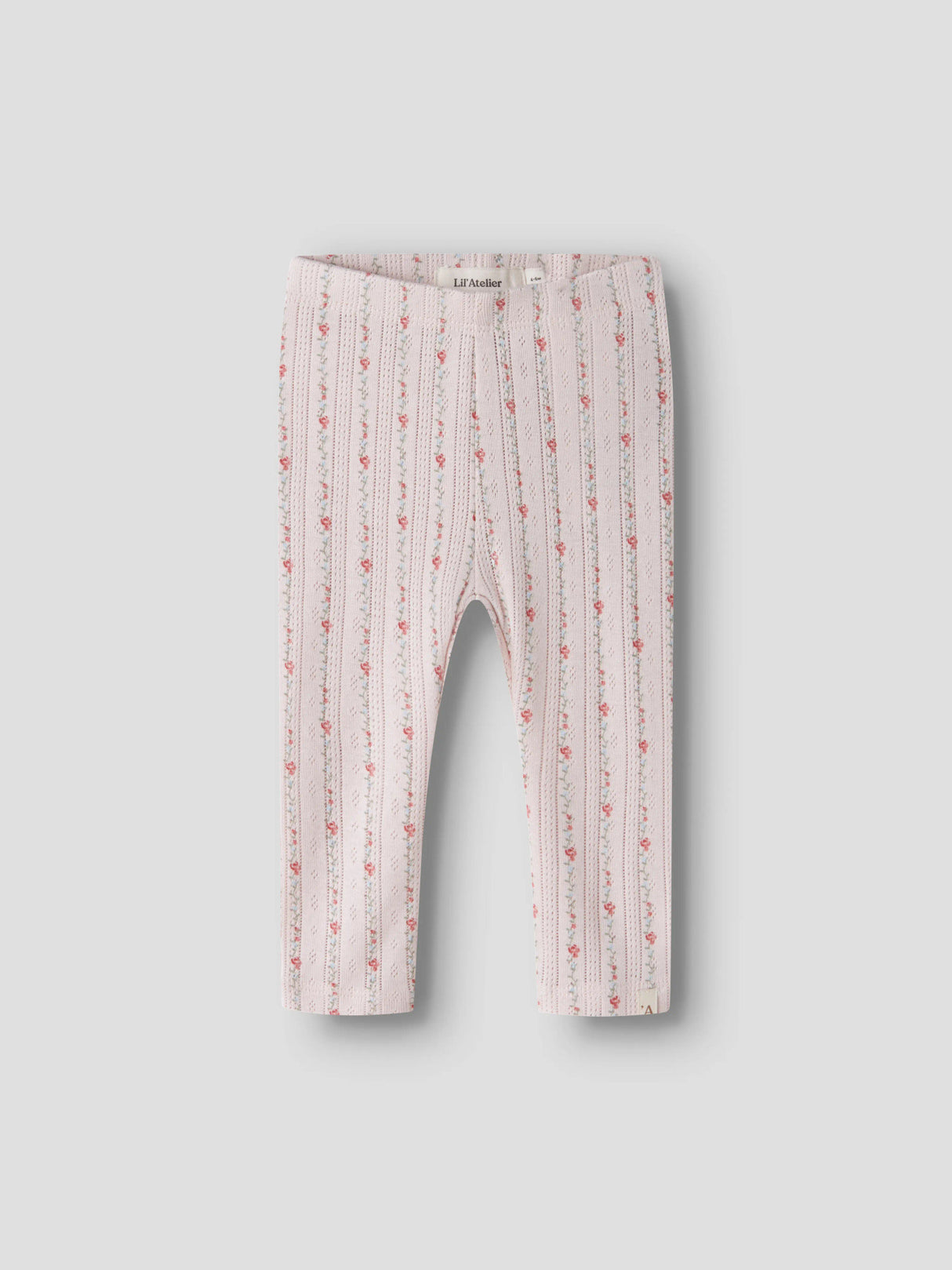 NBFRACHELLO RIA SLIM LEGGINGS LIL - Morganite FLOWER "4"