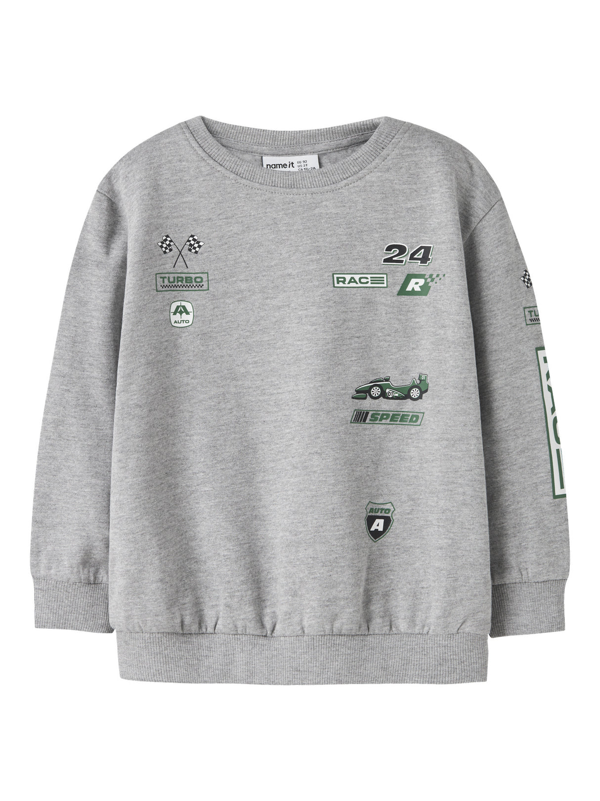 NMMNILIUS LS NREG SWE BRU PB - Grey Melange