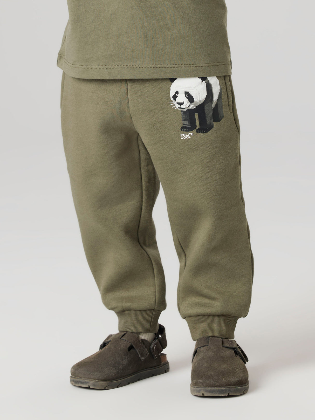 NMMSIGURT NREG PANT SWE BRU - Dusty Olive