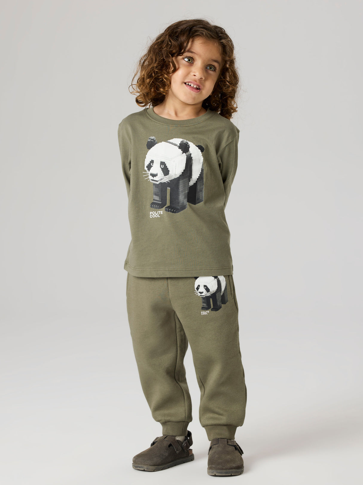 NMMSIGURT NREG PANT SWE BRU - Dusty Olive