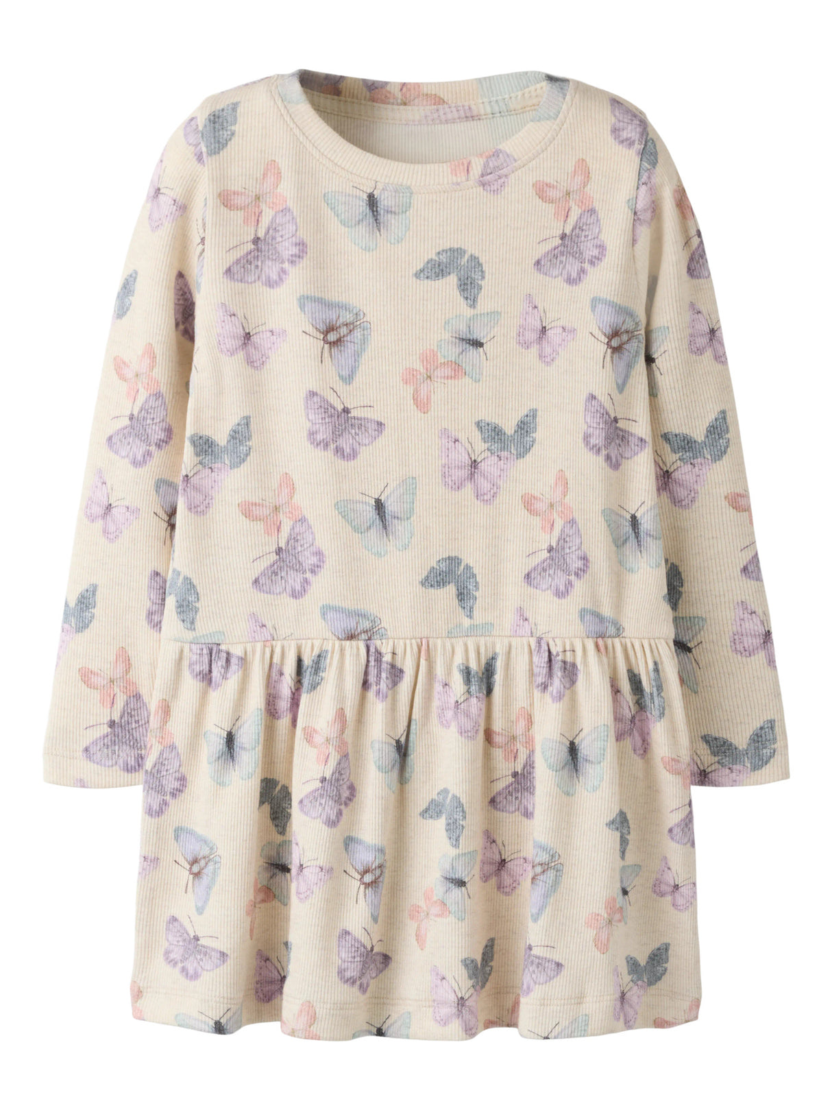NMFFILUA LS DRESS - Peyote MELANGE