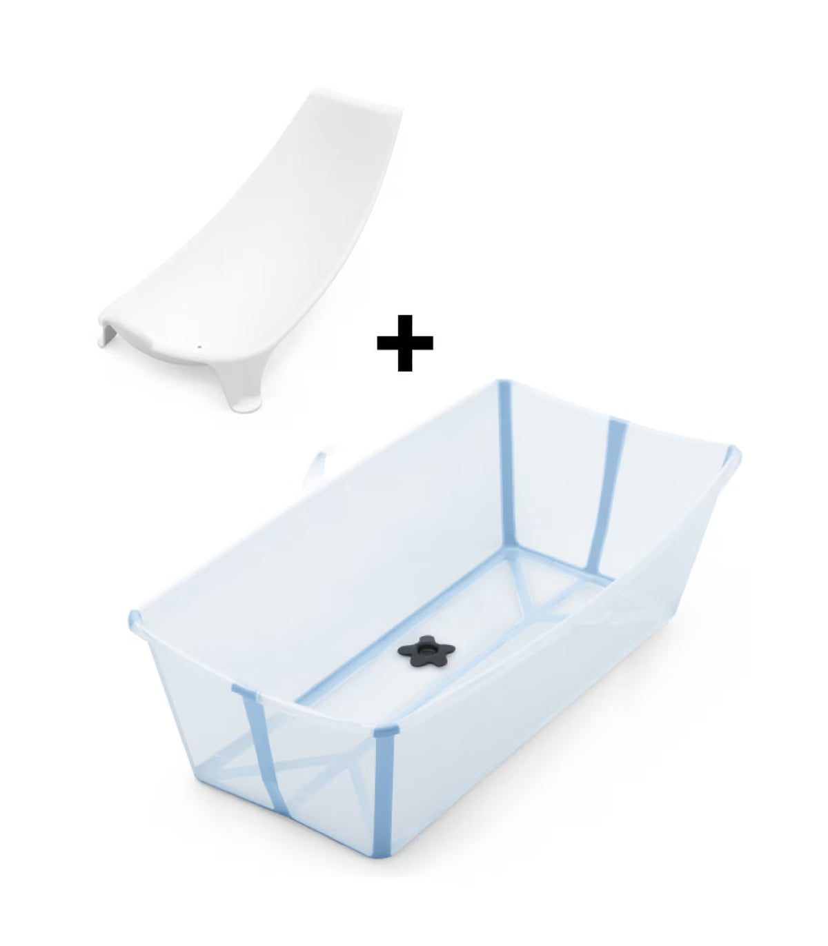 Stokke® Sandy Beige Flexi Bath® X-Large + Newborn Sæt Bundle