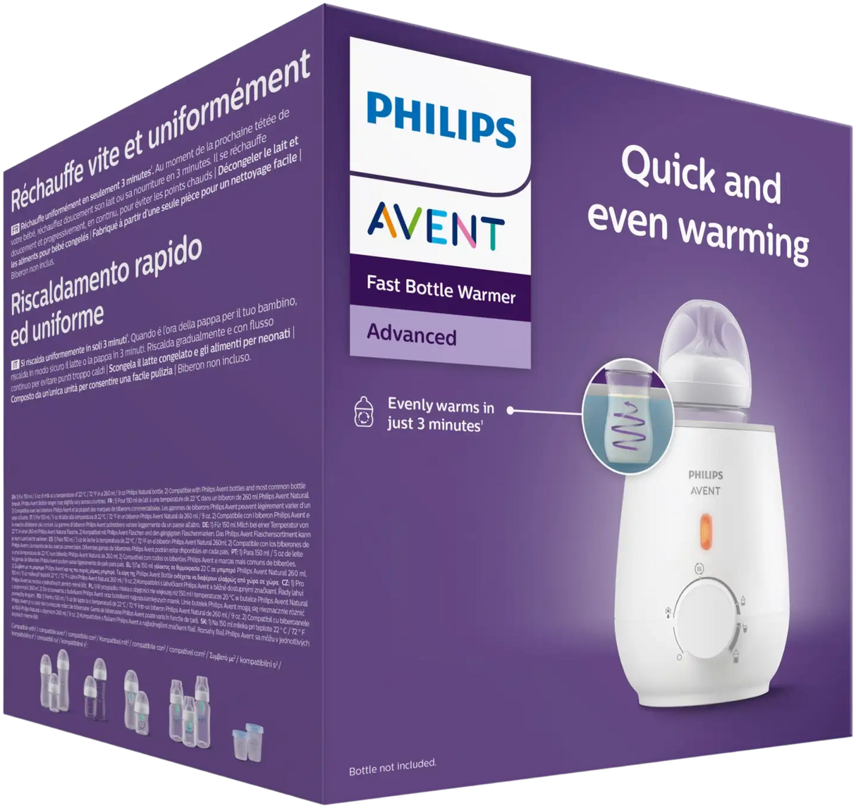 Philips Avent Advanced Hurtig flaskevarmer