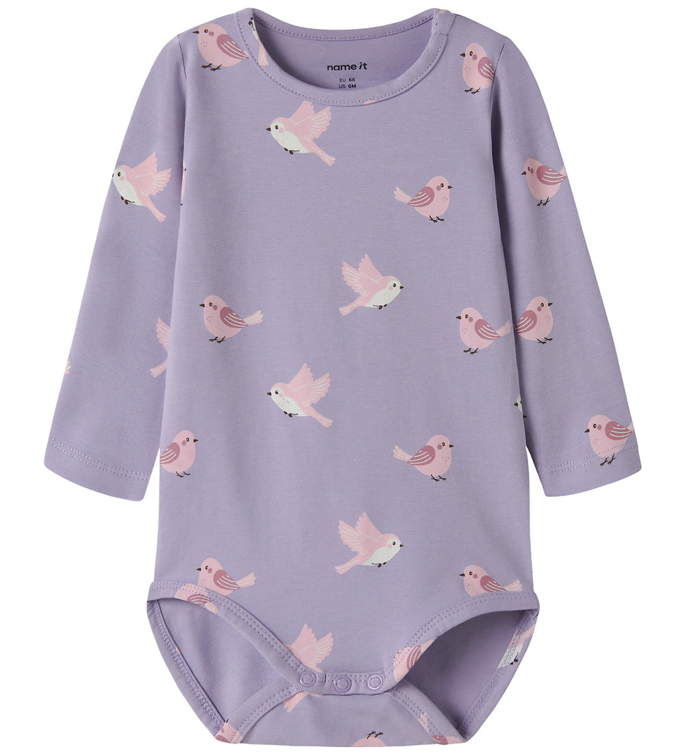 Name It nbfvandora ls body box heirlomm lilac/birds