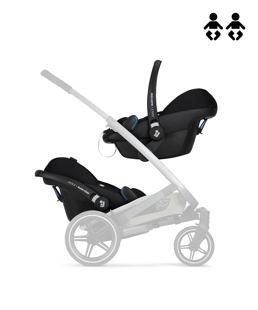 Joolz Geo3 twin set (tvillingebarnevogn)