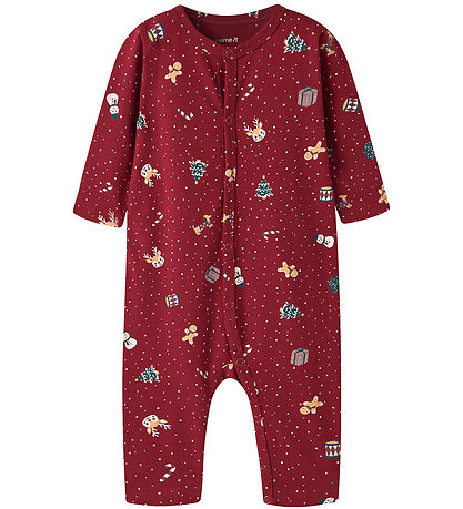 Name it nbnvismas ls nightsuit red dahlia christmas "jul"