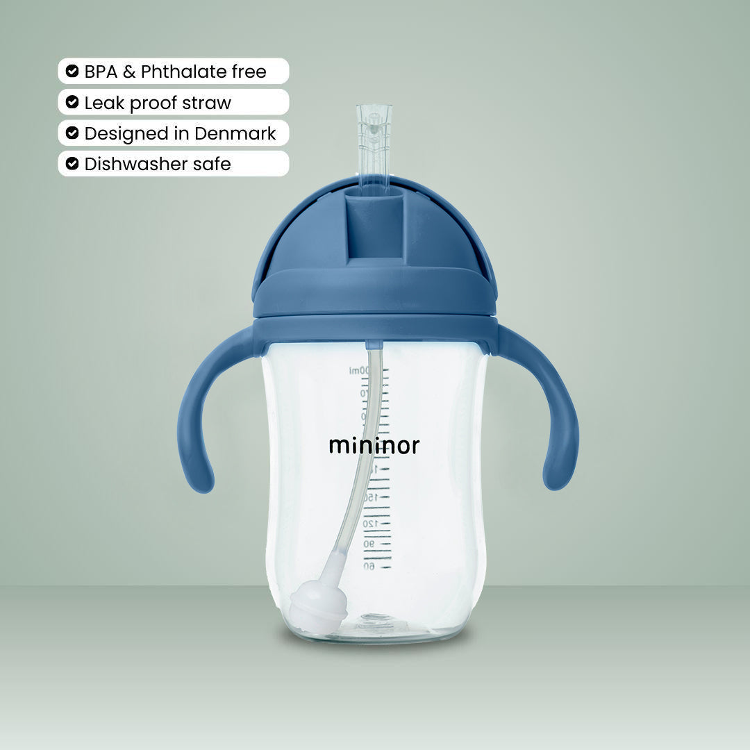 Sugerørskop Tritan 330ml Mosgrøn