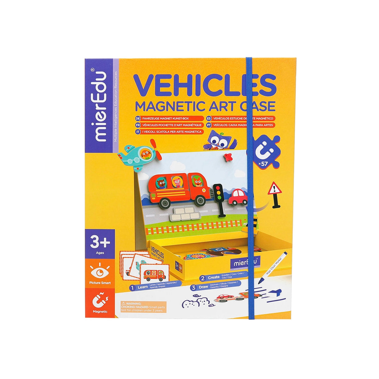 mierEdu - Magnetisk legesæt - Transportmidler