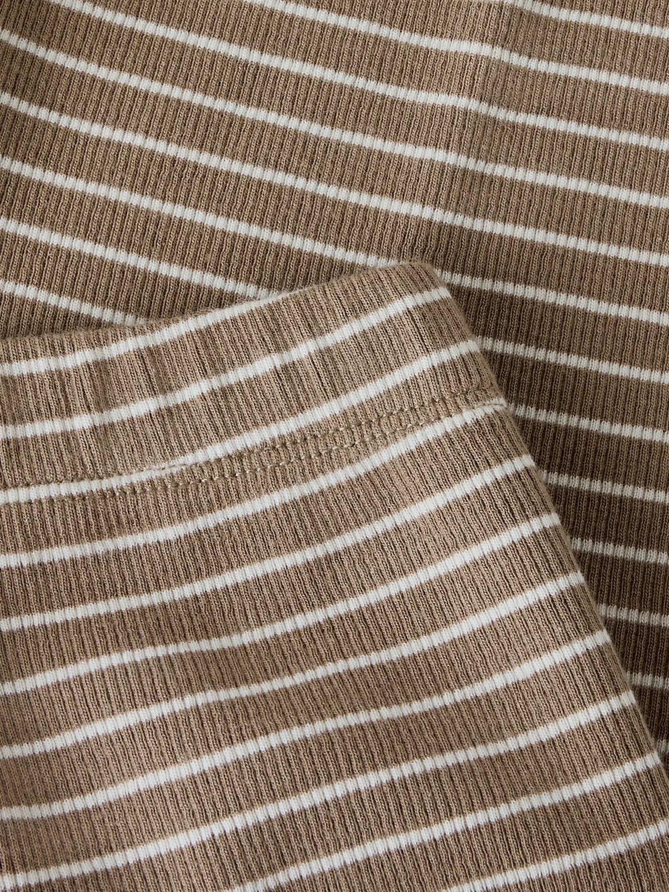 Lil'Atelier Nattøj - Gago - Sepia Tint TURTLEDOVE (stribet)