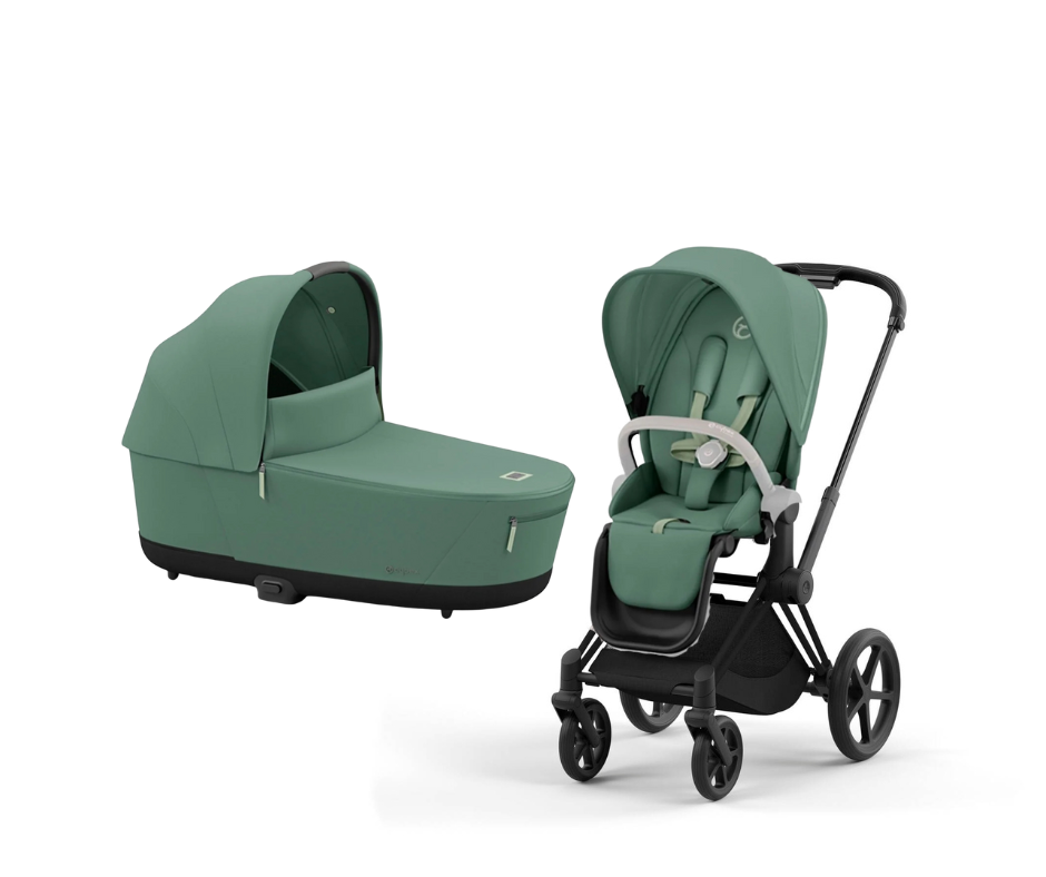 Priam inkl. Carrycot Leaf Green (kombivogn)