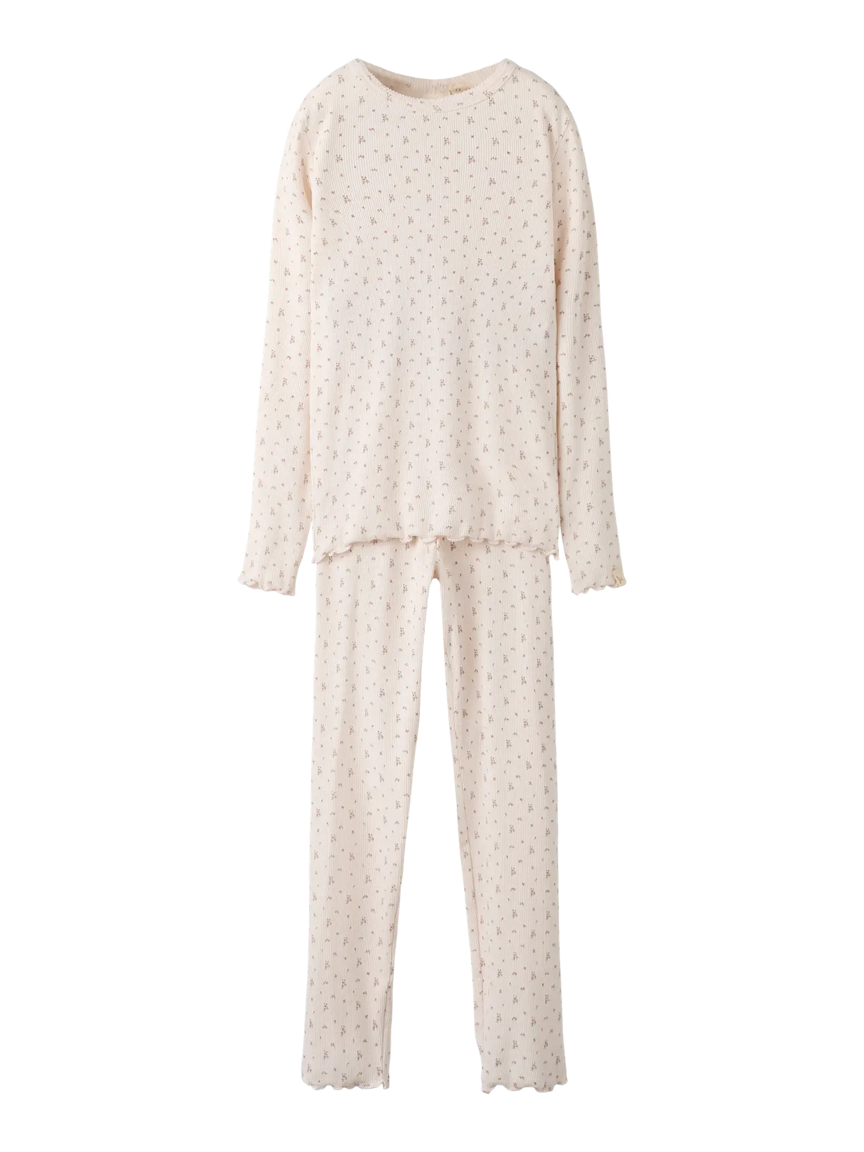 Lil'Atelier Nattøj - Gago - Almost Mauve FLOWERS