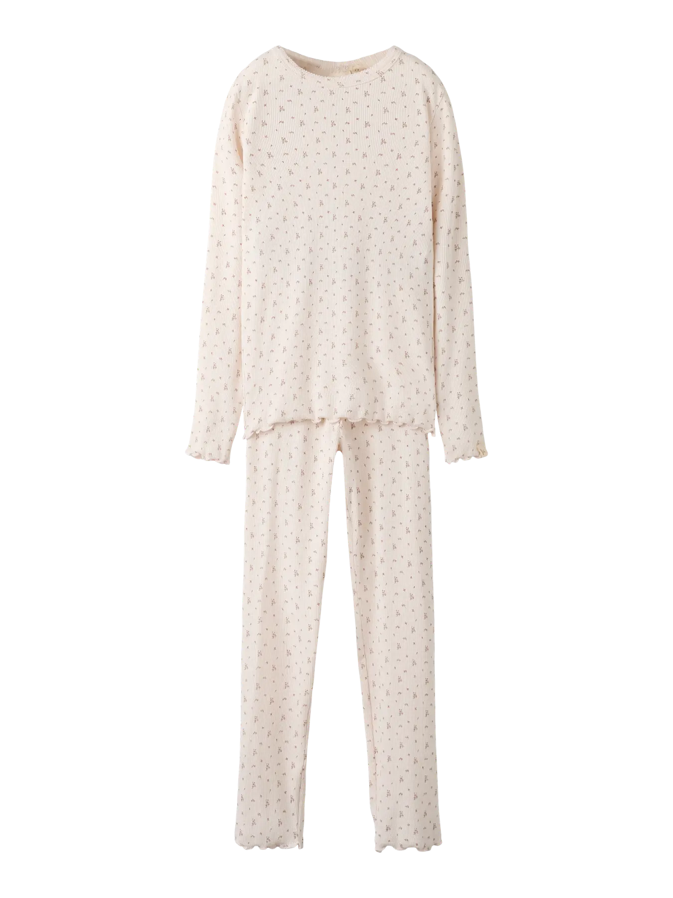 Lil'Atelier Nattøj - Gago - Almost Mauve FLOWERS