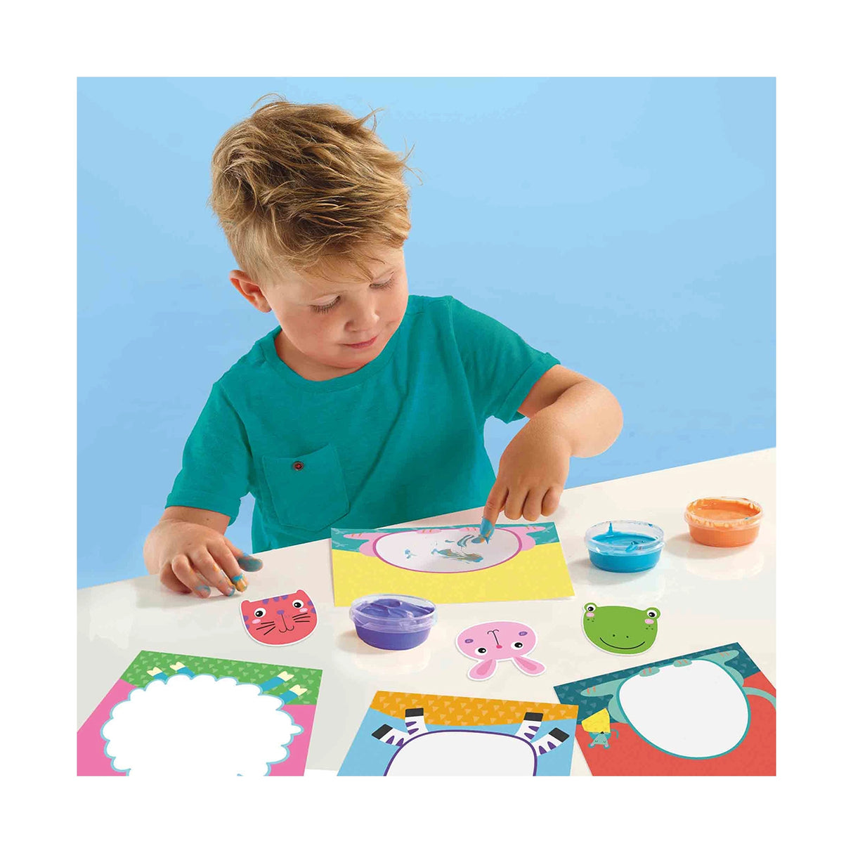 SES Creative - Min første - Fingermaling dyr